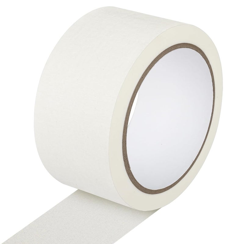 G GEYYANG White Painters Tape - 2 Inch Wide Masking Tape - Multi-Surface, Smart Adhesion, Indoor & Outdoor - Paint Tape for Artist, DIY, Labeling, Car, General Purpose - 90FT Total - Image 1